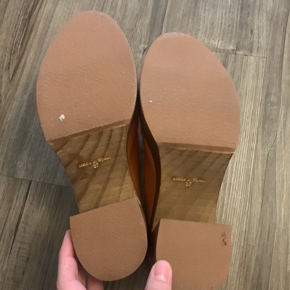 Free People Orange Suki Heel Platform Clogs - Picture 8 of 11